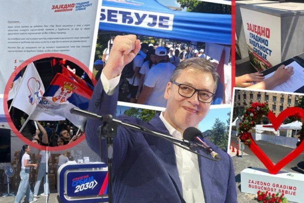 POČELO JE I POPUNJAVANJE GLASAČKIH LISTIĆA: Pun centar Beograda - odlično raspoloženje ispred Skupštine! Pogledajte kako teku finalne pripreme za veliki skup! (FOTO, VIDEO)