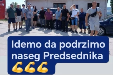 MIŠA TODOROVIĆ, KOJI JE IZGUBIO SINA U DUBONI, DOŠAO DA PODRŽI VUČIĆA! Pred polazak u Beograd objavio fotografiju i uputio snažnu poruku (FOTO)