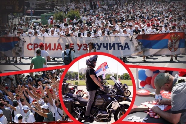 VELIČANSTVEN PRIZOR SA BRANKOVOG MOSTA: Pun centar Beograda - odlično raspoloženje ispred Skupštine! Ma, Srbija je već POBEDILA! (FOTO, VIDEO)