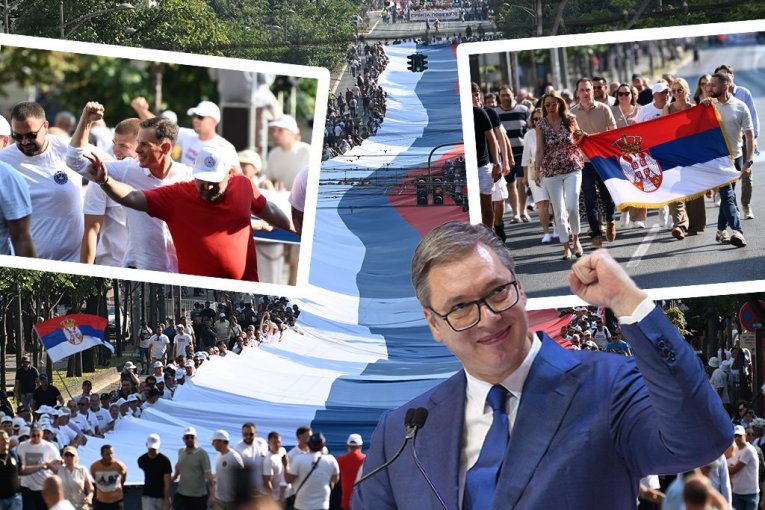 POČEO JE NAJVEĆI SKUP U SRBIJI! Stigao predsednik Vučić: Ovo je najlepša slika - ponos, sreća i POBEDA! (FOTO, VIDEO)