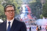 "MI SMO JEDNA PORODICA, MI SMO SRBIJA!" Vučić poslao snažnu poruku narodu posle istorijskog skupa u Beogradu! (VIDEO)