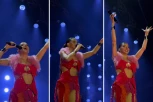 "KUKAVICA", "LANE MOJE", PA "BANGARANGA": Dara Bugarka napravila HAOS na Ušću: Volela bih da sam Ceca jedan dan! (VIDEO)