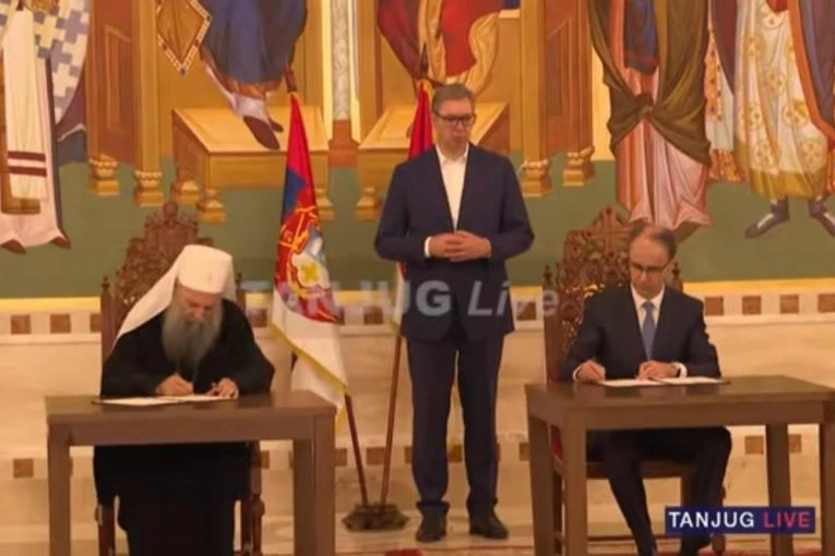 NOVO POGLAVLJE ZA HRAM SVETOG SAVE! Potpisan ugovor za završne radove, prisustvuje Vučić!