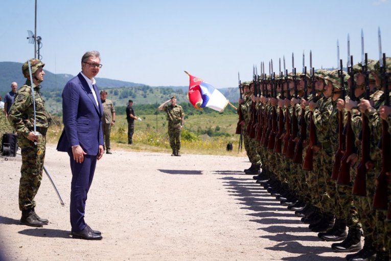 Vučić na  Pasuljanskim livadama