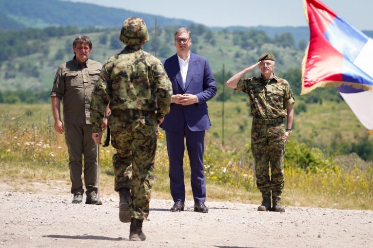 Vučić na  Pasuljanskim livadama