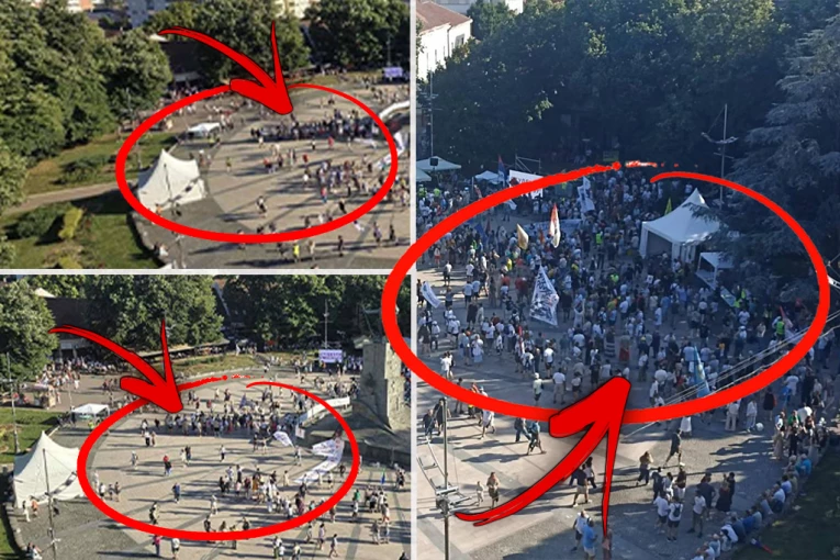 TRG PRAZAN, KAFIĆI PUNI! Blokaderi u Kraljevu se uhvatili "debele ladovine" i hladnog piva - ORGANIZATORI SKUPA OČAJNI! (VIDEO)