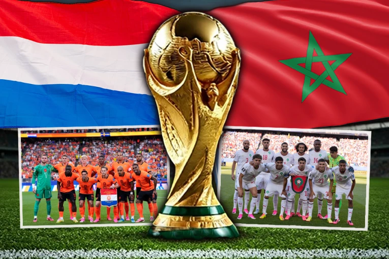HOLANDIJA - MAROKO: Prvi derbi šesnaestine finala na Svetskom prvenstvu!