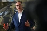 Predsednik Vučić na pokaznoj vežbi Žandarmerije