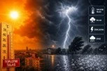 DANAS PAKLENIH 40 STEPENI, A ONDA STIŽE HAOS! RHMZ upozorava na oluje, grad i orkanske udare vetra (MAPE)