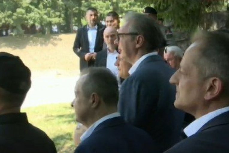 Pokazna vežba Žandarmerije u Lipovici