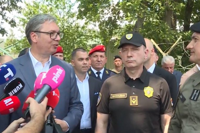 Pokazna vežba Žandarmerije u Lipovici