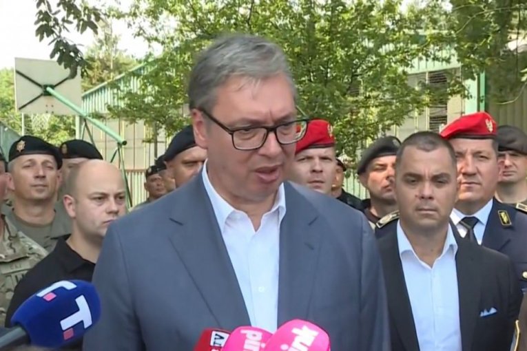 Pokazna vežba Žandarmerije u Lipovici