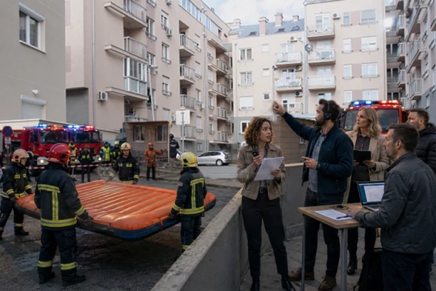PREGOVORI URODILI PLODOM: Muškarac odustao od namere da skoči sa krova (VIDEO)