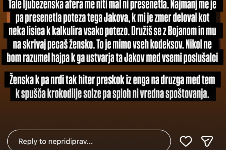 Objava Aleksandra Repića