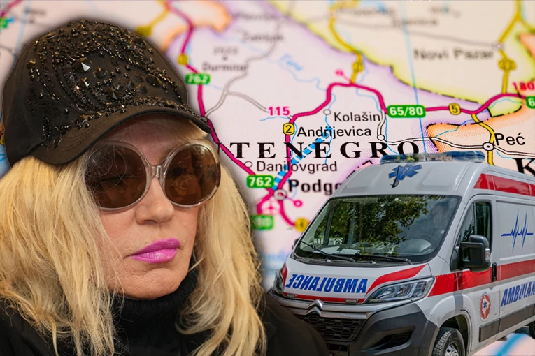 NADA TOPČAGIĆ ZVALA HITNU POMOĆ: Izbio haos u Crnoj Gori - lekari prešli 12 kilometara da pomognu pevačici!