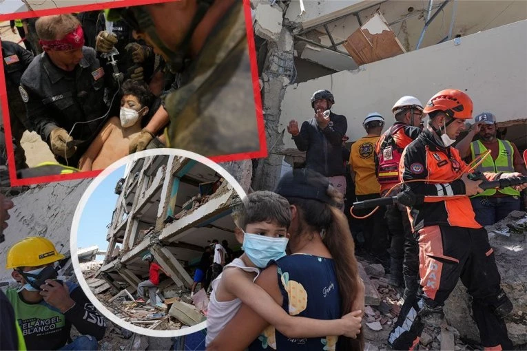 ŠEST DANA BIO ZAROBLJEN ISPOD RUŠEVINA! Mališan (3) preživeo NEMOGUĆE! POGLEDAJTE RAZARAJUĆE POSLEDICE ZEMLJOTRESA U VENECUELI! (UZNEMIRUJUĆI VIDEO)