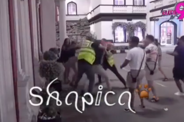Tuča Viktora Gagića i Bore Santane