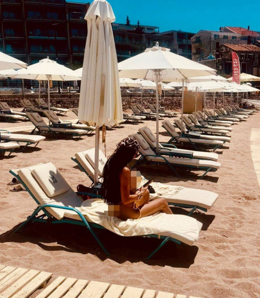 VRELI PAPARACO: SLAĐA LAZIĆ ZAPALILA CRNU GORU - Vreli kadrovi nisu za one sa slabim srcem! (FOTO)