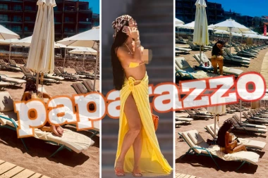 VRELI PAPARACO: SLAĐA LAZIĆ ZAPALILA CRNU GORU - Vreli kadrovi nisu za one sa slabim srcem! (FOTO)