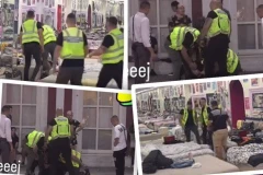 POMAHNITALOG BORU SANTANU OBORILI NA POD: Najskandaloznije izdanje učesnika "Elite", obezbeđenje reagovalo zbog BRUTALNE TUČE! (VIDEO)