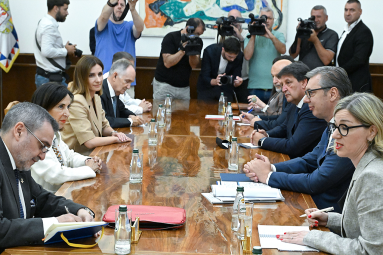Sastanak Aleksandar Vučić - Margarita Robles Fernandes