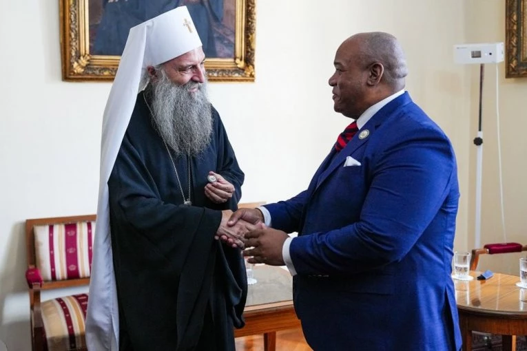 NEOČEKIVAN SUSRET U PATRIJARŠIJI: Evo o čemu je patrijarh Porfirije razgovarao sa Trampovim savetnikom, pastorom  Markom Bernsom