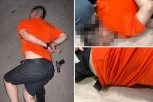 POLICIJA UPALA U PRODAVNICU, OBORILA GA NA POD I STAVILA LISICE! Pogledajte kako je uhapšen Nenad Alajbegović - pored njega PIŠTOLJ S METKOM U CEVI! (FOTO, VIDEO)