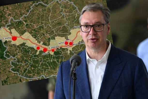 VUČIĆ OBILAZI RADOVE: Istorijski projekat koji dovodi fabrike i spasava sever Srbije!
