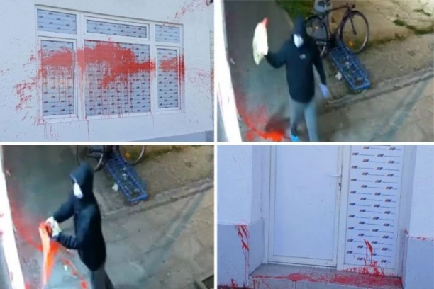NOVI VANDALSKI NAPAD BLOKADERA! Napali prostorije SNS, kamere snimile gnusan čin! (VIDEO)