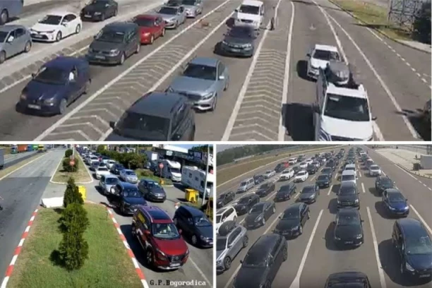 GUŽVE NA GRADINI VEĆE NEGO NA PREŠEVU! Evo šta vas čeka na granici ako danas krećete na more - ovako je na prilazu Evzoniju! KOLONAMA NEMA KRAJA! (FOTO)