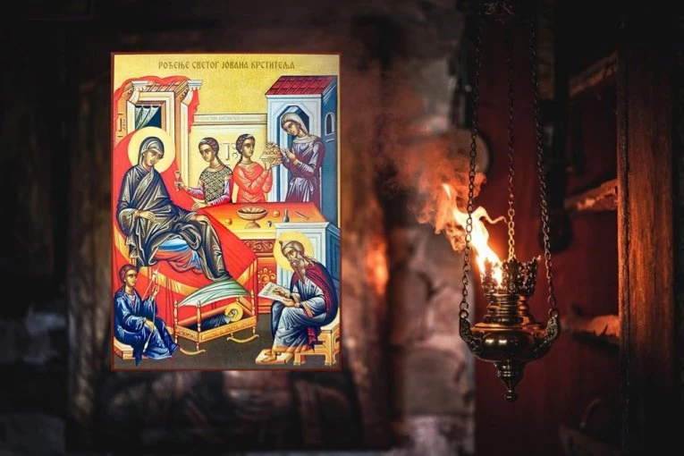 SUTRA JE CRVENO SLOVO I SLAVA VELIKOG BROJA SRBA! Obeležavamo Rođenje Svetog Jovana Preteče i Krstitelja - IVANJDAN!