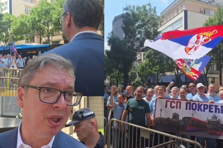 Vučić sa predstavnicima zaposlenih u GSP: Evo šta je dogovoreno na sastanku