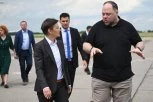 "DOBRO DOŠAO U SRBIJU, DRAGI PRIJATELJU"! Brnabić dočekala predsednika Vrhovne rade Ukrajine! (FOTO)