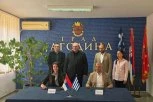 DALIBOR MARKOVIĆ PALMA: "JAGODINA JE POTPISALA SPORAZUM SA GRČKIM GRADOM ARIDEJA"! (FOTO)