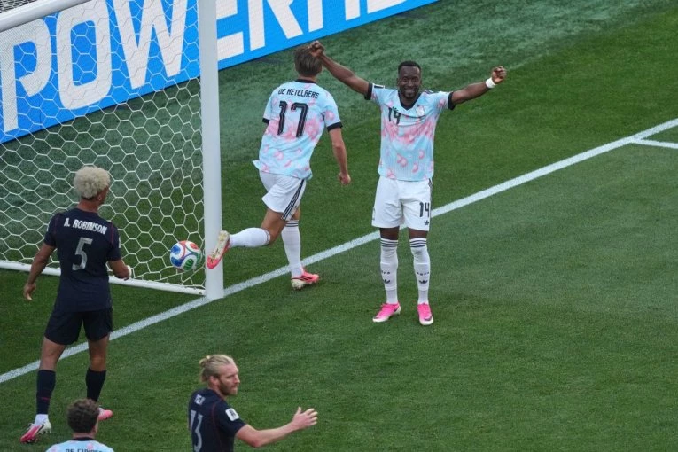 GOOOL! Belgija povela protiv SAD!