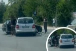 HAOS NA BEŽANIJSKOJ KOSI: Saobraćajna nezgoda blokirala popodnevni špic, vozači u šoku stoje nasred puta (VIDEO)