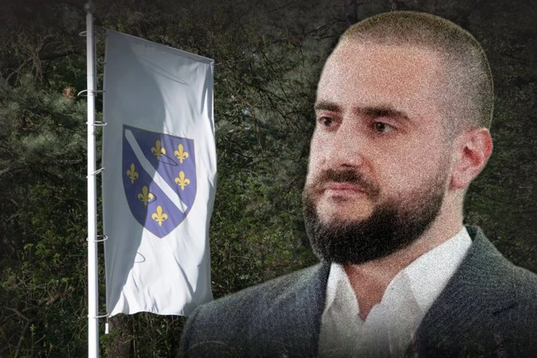 DIREKTNA PROVOKACIJA! Srpski ministar razbesneo naš narod ratnom zastavom armije BiH pod kojom su klani ljudi preko Drine! (FOTO)