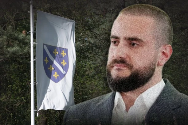 DIREKTNA PROVOKACIJA! Srpski ministar razbesneo naš narod ratnom zastavom armije BiH pod kojom su klani ljudi preko Drine! (FOTO)