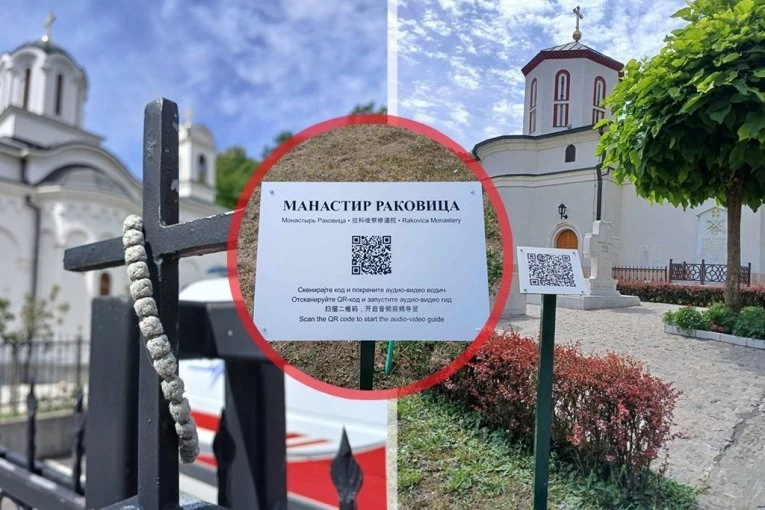SPOJENO VEKOVNO NASLEĐE I SAVREMENO DOBA: QR kodovi širom svetinje vode kroz priče o veri i duhovnom nasleđu na četiri jezika! (VIDEO)