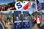 SPEKTAKULARNO! Navijači Vojvodine uživali i pokazali fudbalsko umeće na Sportissimo štandu u Novom Sadu! (FOTO, VIDEO)