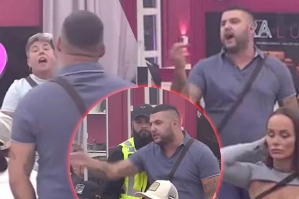 ZBOG MONSTRUOZNE SCENE ZAUSTAVLJEN PROGRAM NA PINKU! Obezbeđenje hitno dojurilo po podivljalog Asmina, nastao lom!