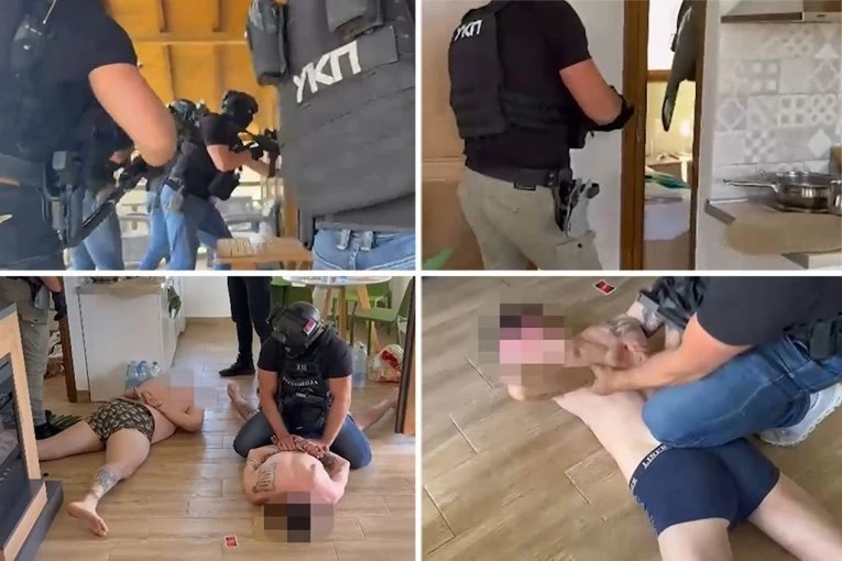 SPECIJALCI UPALI U VIKENDICU I STAVILI IM LISICE! Pogledajte kako su uhapšeni osumnjičeni za pokušaj ubistva Milana Ostojića Sandokana! (VIDEO)