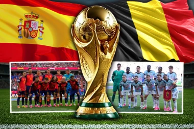 ŠPANIJA SLAVI MIKELA MERINA: Belgijanci u suzama idu kući - veliko slavlje nakon gola fudbalera Arsenala!