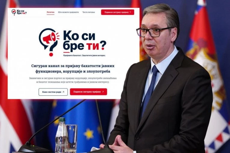 PREDSEDNIK OTKRIO: Do sada na portalu "Ko si bre ti" skoro 3.000 prijava!