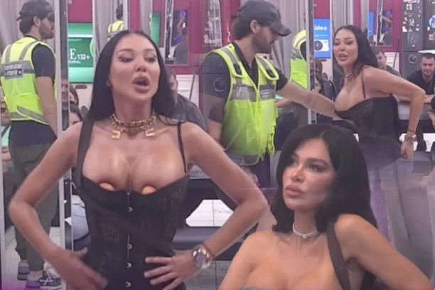 MAJA MARINKOVIĆ POVADILA JAJA IZ DONJEG VEŠA, PA KRENULA DA "BOMBARDUJE" STANIJU: Nikad jezivije scene u programu, podivljalu starletu odvuklo obezbeđenje!