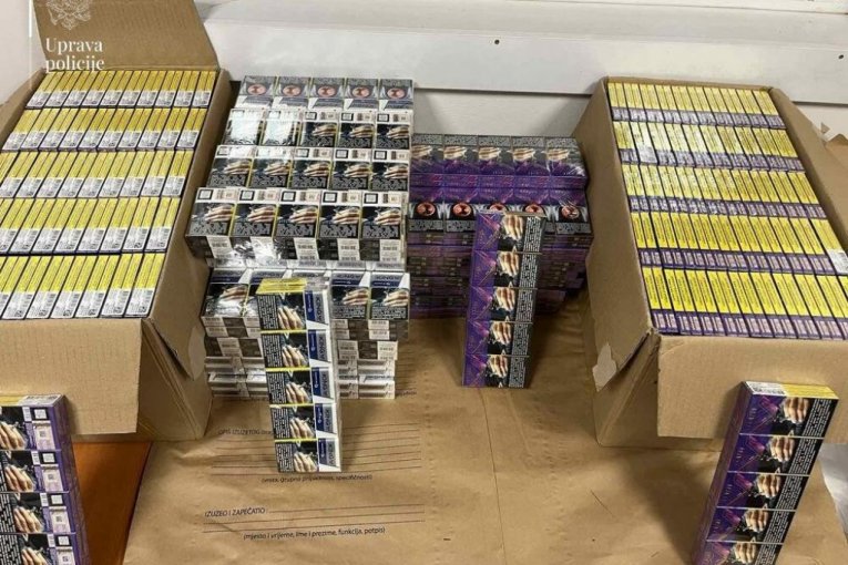 Zaplenjene cigarete