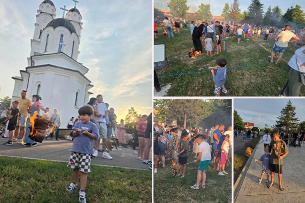PLAMEN TRADICIJE UOČI PETROVDANA: Lilanje okupilo decu i roditelje širom Srbije