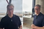 "STADION IZGLEDA ČUDESNO!" Vučić obilazi EXPO: Sve je po najvišim svetskim standardima! (VIDEO)