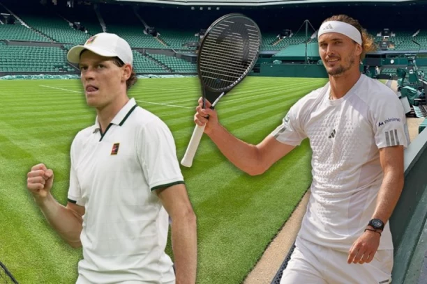 SINER - ZVEREV: Italijan brani titulu, Nemac juri prvenac u finalu Vimbldona