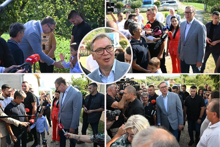 "SVI PUTEVI KA DRINI BIĆE NAJBOLJI MOGUĆI!" Vučić u poseti porodici Todorović u Jadranskoj Lešnici - IZVDOJIĆEMO VIŠE PARA NEGO ŠTO SAM OČEKIVAO!